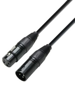 Adam Hall Cables K3 DMF 1500 - Cavo DMX XLR maschio a XLR femmina 15 m