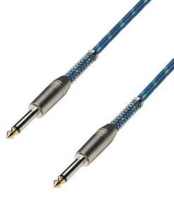 Adam Hall Cables K3 IPP 0300 V - Cavo Strumenti Vintage Jack mono da 6,3 mm a Jack mono da 6,3 mm 3 m