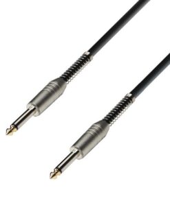 Adam Hall Cables K3 IPP 0600 S - Cavo Strumenti Jack mono da 6,3 mm a Jack mono da 6,3 mm 6 m