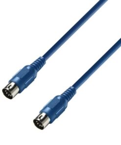 Adam Hall Cables K3 MIDI 0600 BLU - Cavo MIDI 6 m blu