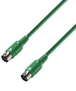 Adam Hall Cables K3 MIDI 0600 GRN - Cavo MIDI 6 m verde