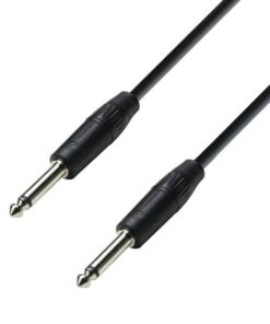 Adam Hall Cables K3 S215 PP 0500 - Cavo per altoparlanti 2 x 1,5 mm² jack mono da 6,3 mm a jack mono da 6,3 mm 5 m