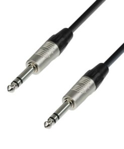 Adam Hall Cables K4 BVV 0900 - Cavo patch REAN jack stereo da 6,3 mm a jack stereo da 6,3 mm 9 m