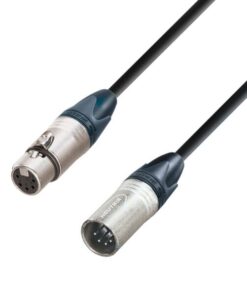 Adam Hall Cables K5 DGH 1000 - Cavo DMX Neutrik XLR maschio a XLR femmina 10 m