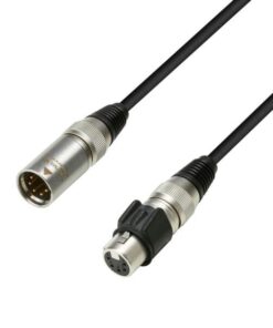 Adam Hall Cables K5 DIJ 0500 - Cavo DMX 5-Pin-HD-Neutrik XLR maschio a XLR femmina 5 m