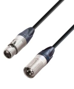 Adam Hall Cables K5 MMF 1500 - Cavo microfono Neutrik XLR femmina a XLR maschio 15 m
