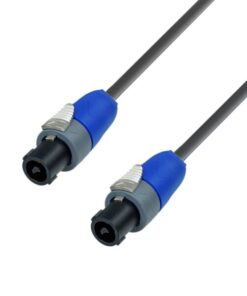Adam Hall Cables K5 S215 SS 0300 - Cavo per altoparlanti 2 x 1,5 mm² Neutrik Speakon a 2 poli a Speakon a 2 poli 3 m