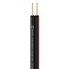 Adam Hall Cables KLS 207 FLB - Cavo per altoparlanti flessibile, a filo sottile, 2 x 0,75 mm², nero
