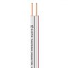 Adam Hall Cables KLS 207 FLW - Cavo per altoparlanti flessibile, a filo sottile, 2 x 0,75 mm², bianco