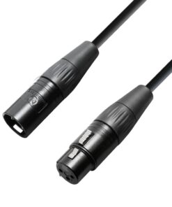 Adam Hall Cables Krystal Edition - Cavo microfono OCC XLR femmina a XLR maschio 20 m