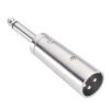 Adam Hall Connectors 7872 - Adattatore XLR maschio a Jack mono maschio