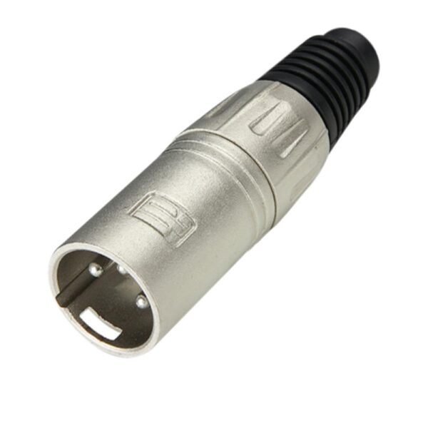 Adam Hall Connectors 7899 - Connettore XLR maschio argento