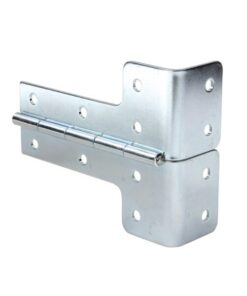 Adam Hall Hardware 2640-05 - Cerniera angolare in acciaio zincato Raggio Interno 5 mm