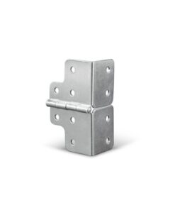 Adam Hall Hardware 2643 - Cerniera in acciaio zincato, larga 48 mm