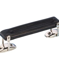 Adam Hall Hardware 3416 - Maniglia per Valigia in cuoio nera