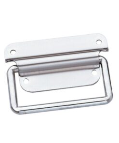 Adam Hall Hardware 3440 - Maniglia a Scomparsa in due Parti zincata