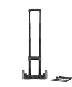 Adam Hall Hardware 34725 B - Trolley a 3 allungamenti smontabile, lunghezza 380 - 960 mm