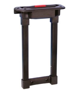 Adam Hall Hardware 34731 - Maniglia Estraibile a Incasso a 2 Allungamenti lunghezza 395 - 870 mm