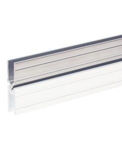 Adam Hall Hardware 6142 M - Profilo di Chiusura in alluminio maschio per Materiale da 7 mm