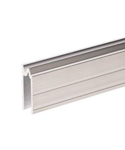Adam Hall Hardware 6202 - Profilo di Chiusura ibrido di alluminio per Materiale da 7 mm