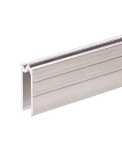 Adam Hall Hardware 6204 - Profilo di Chiusura ibrido di alluminio per Materiale da 7,7 mm