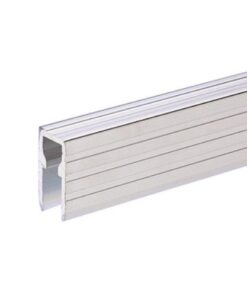 Adam Hall Hardware 6220 - Copertura in Alluminio ed Elemento di Fissaggio per Pannelli Divisori da 9,5 mm