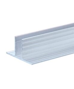 Adam Hall Hardware 6230 - Canale in alluminio per Pannelli Divisori da 9,5 mm