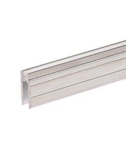 Adam Hall Hardware 6302 - Profilo di Chiusura ibrido di alluminio per Materiale da 7 mm