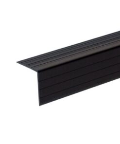 Adam Hall Hardware 6605 - Protezione degli Spigoli in plastica 30 x 30 mm nera