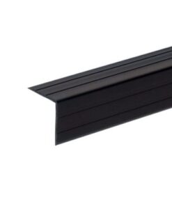 Adam Hall Hardware 6609 - Protezione degli Spigoli in plastica 22 x 22 mm nera