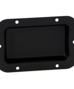 Adam Hall Hardware 8705 BLK - Piastra di Montaggio nera non stampata