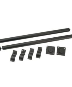 Adam Hall Hardware 87990 - Set Gamba per Tavolo Rack 75 - 78 cm