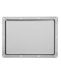 Adam Hall Hardware 88002 D - Piastra di montaggio per targhetta per viaggi