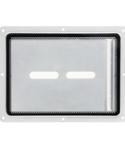 Adam Hall Hardware 88200 - Piatto di montaggio con inserto in plexiglass