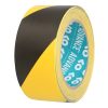 Advance Tapes 5803 - Nastro di Segnalazione nero/giallo 50mm x 33m