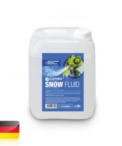 Cameo SNOW FLUID 15 L - Special Fluid for Snow Machines for the Production of Foam 15 L