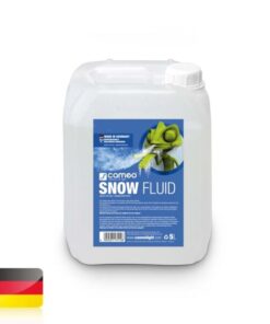 Cameo SNOW FLUID 5 L - Liquido speciale per macchine effetto neve per la produzione di schiuma da 5 l