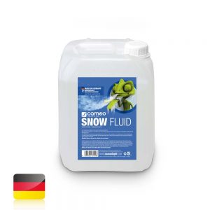 Cameo SNOW FLUID 5 L - Liquido speciale per macchine effetto neve per la produzione di schiuma da 5 l