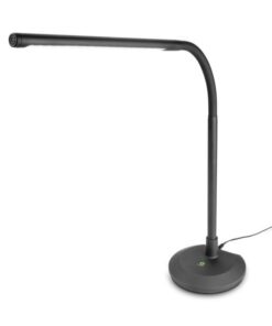 Gravity LED PL 2B - Lampada da tavolo e da pianoforte con LED, dimmer e uscita per ricarica USB