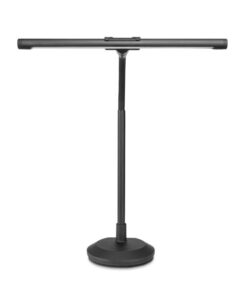 Gravity LED PLT 2B - Lampada da tavolo e da pianoforte con LED, dimmer e uscita per ricarica USB