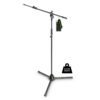Gravity MS 4322 HDB - Asta microfonica pesante con piede a treppiede e braccio di prolunga a 2 punti di estensione