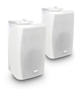 LD Systems Contractor CWMS 42 W 100 V - Altoparlante a parete da 4" a 2 vie, 100 V, bianco (coppia)