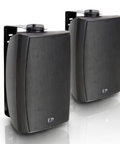 LD Systems Contractor CWMS 52 B 100 V - Altoparlante a parete da 5,25" a 2 vie, 100 V, nero (coppia)
