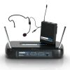 LD Systems ECO 2 BPH 2 - Dual - Sistema per Radiomicrofono con Belt Pack e Headset