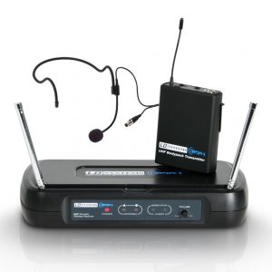 LD Systems ECO 2 BPH 2 - Dual - Sistema per Radiomicrofono con Belt Pack e Headset