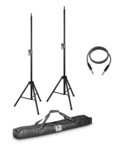 LD Systems MIX 6 G2 SET 2 - 2 x stativo per altoparlante con borsa di trasporto e cavi per altoparlante di 10 m per MIX 6 (A) G2
