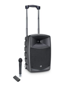LD Systems ROADBUDDY 10 - Altoparlante Bluetooth alimentato a batterie con mixer e radiomicrofono