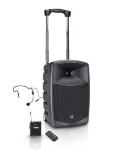 LD Systems ROADBUDDY 10 HS B6 - Altoparlante Bluetooth alimentato a batteria con mixer, bodypack e cuffia