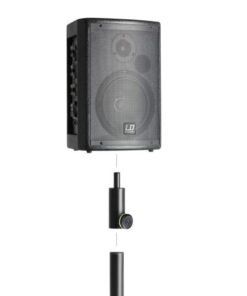 LD Systems STINGER MIX 6 G2 SET 1 - Set composto da 2 x flangia di riduzione da 36 mm su 16 mm