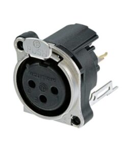 Neutrik C3 FBV2 - Connettore XLR tripolare femmina da pannello